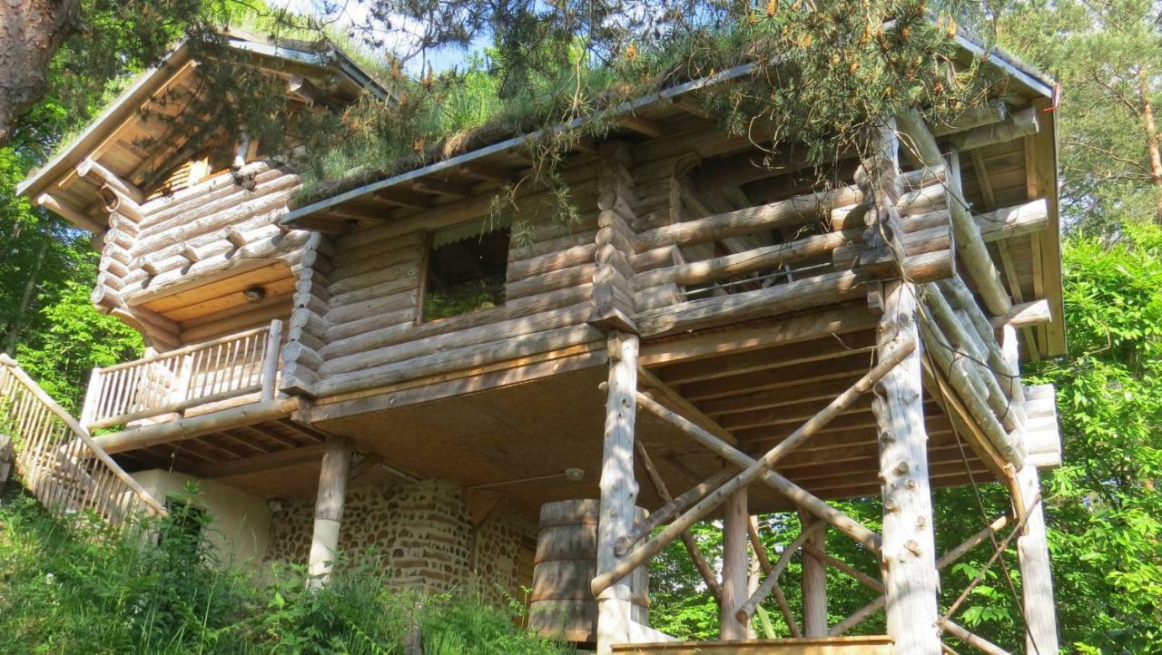La Cabane De Hans Saint-Martial-de-Gimel Eksteriør billede