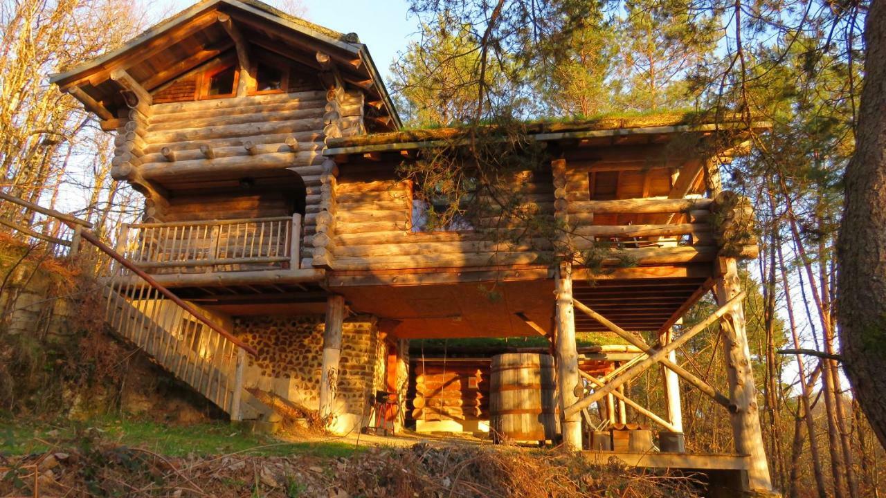 La Cabane De Hans Saint-Martial-de-Gimel Eksteriør billede