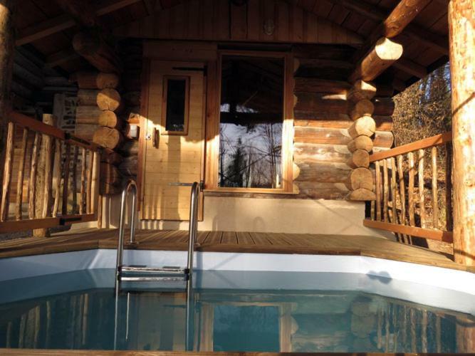 La Cabane De Hans Saint-Martial-de-Gimel Eksteriør billede